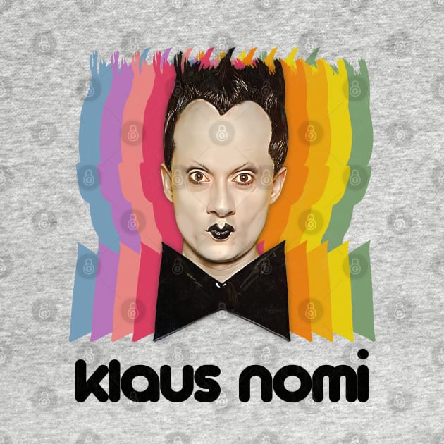 Klaus Nomi / Retro Fan Art Design by DankFutura